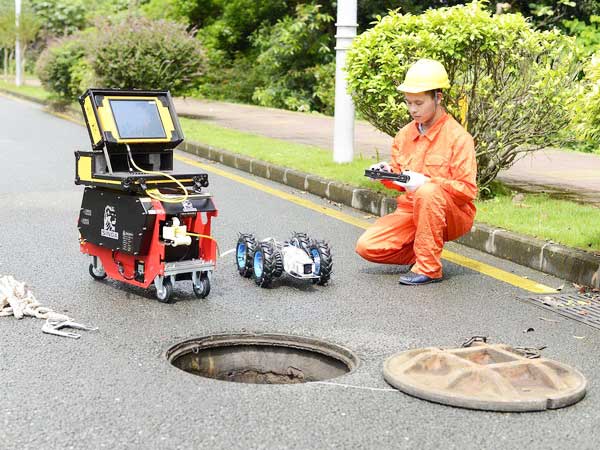 北塔管道机器人检测