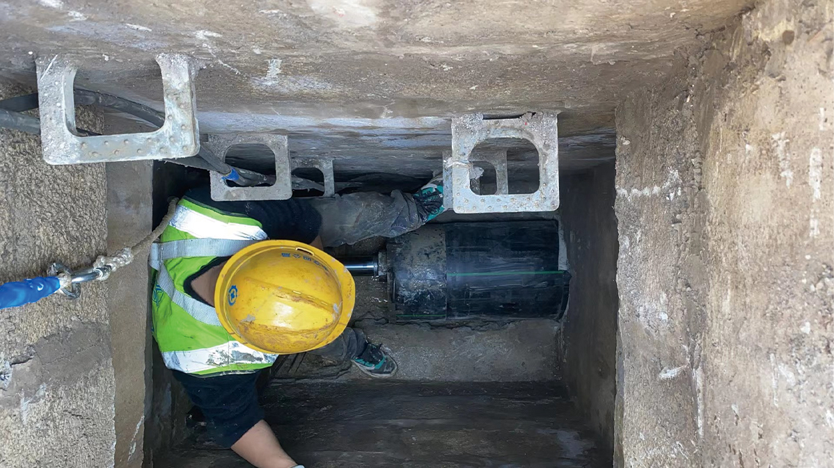 北塔HDPE短管内衬法